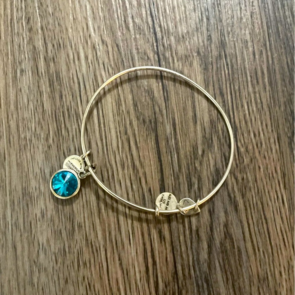 Alex and Ani Zircon Birthstone Charm December